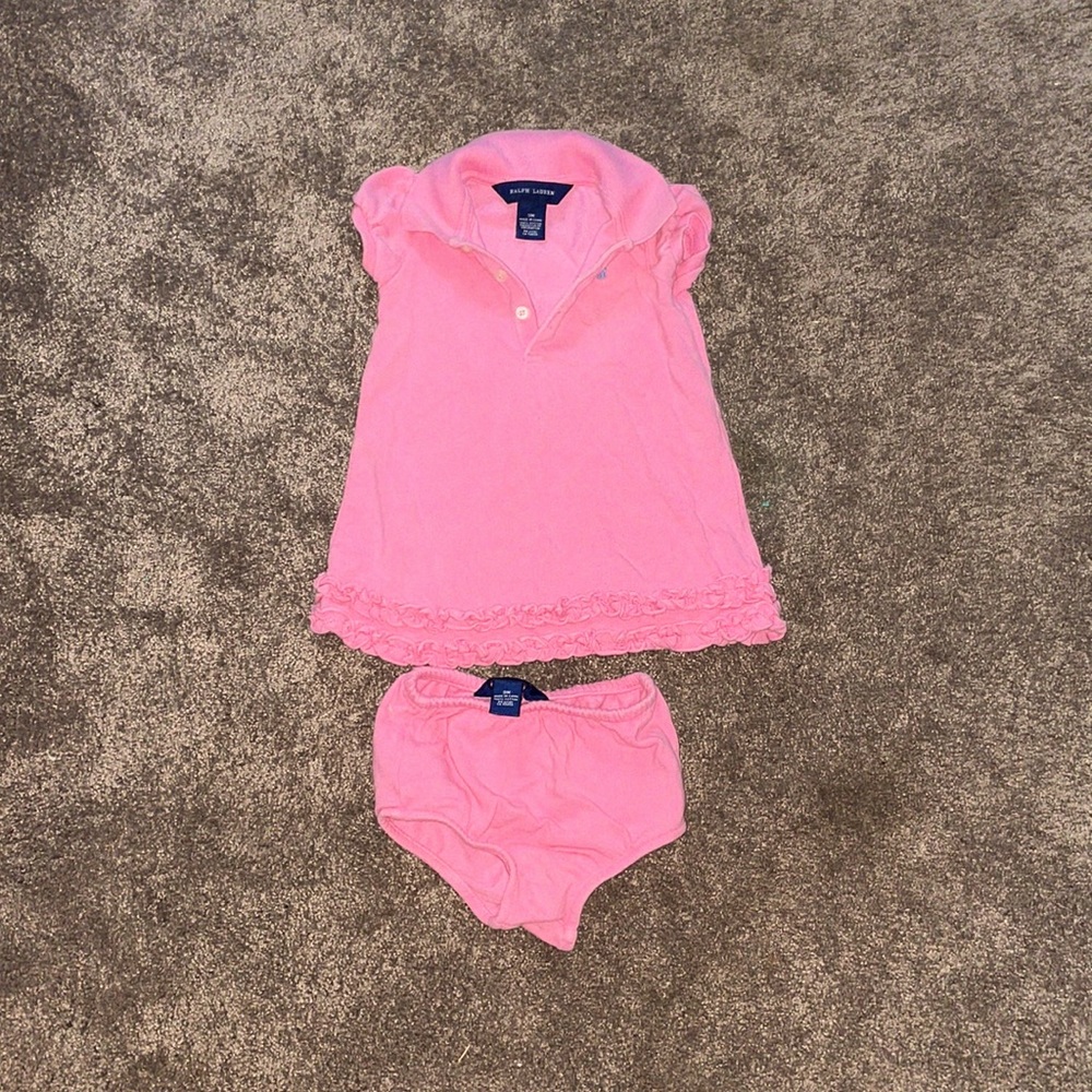 Baby girls Ralph Lauren outfit